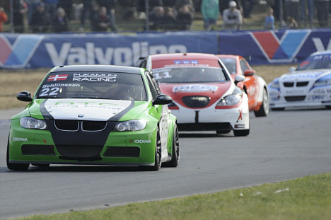 Robert Schlünssen var i front sidste gang der blev kørt Danish Touringcar Championship på FDM Jyllandsringen.